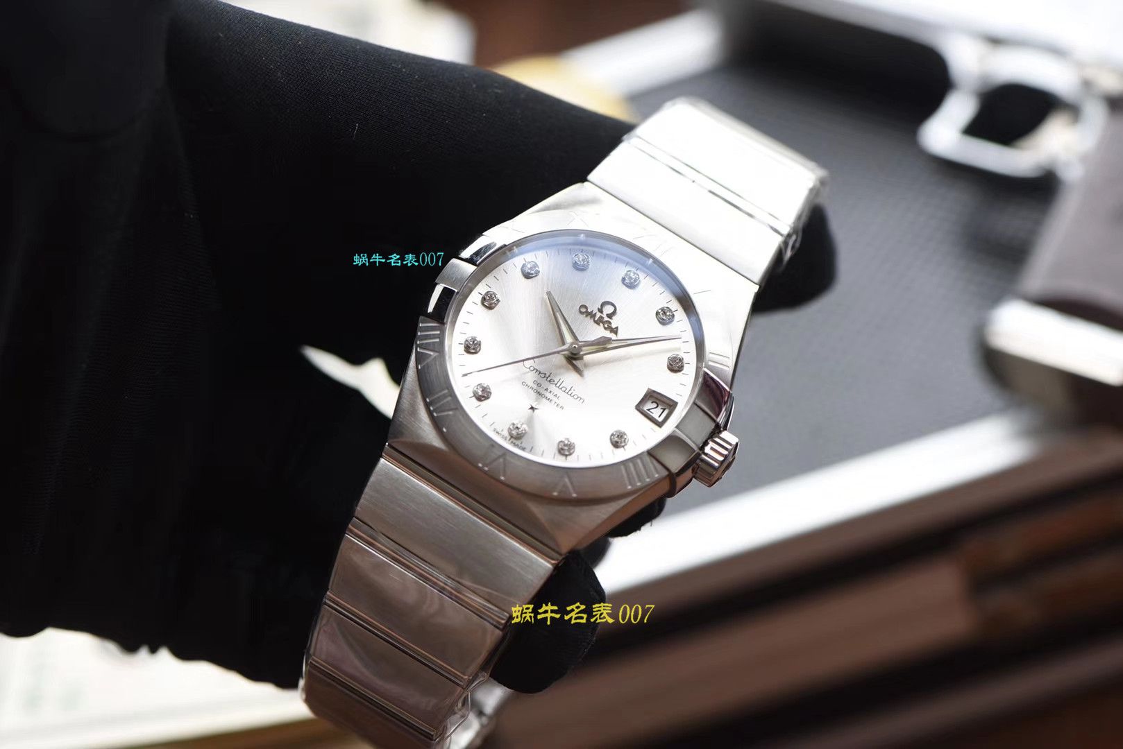 【视频评测VS厂一比一复刻OMEGA手表】欧米茄星座高仿123.10.38.21.52.001腕表 / M382