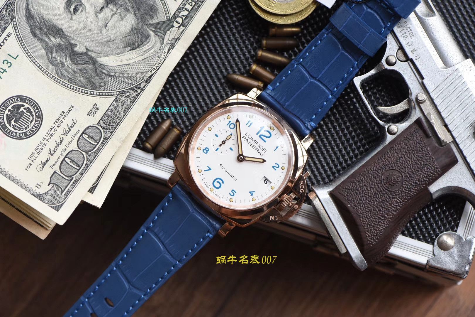 【视频评测VS厂顶级复刻高仿沛纳海女表】沛纳海LUMINOR DUE系列PAM00756腕表 / VSPAM756
