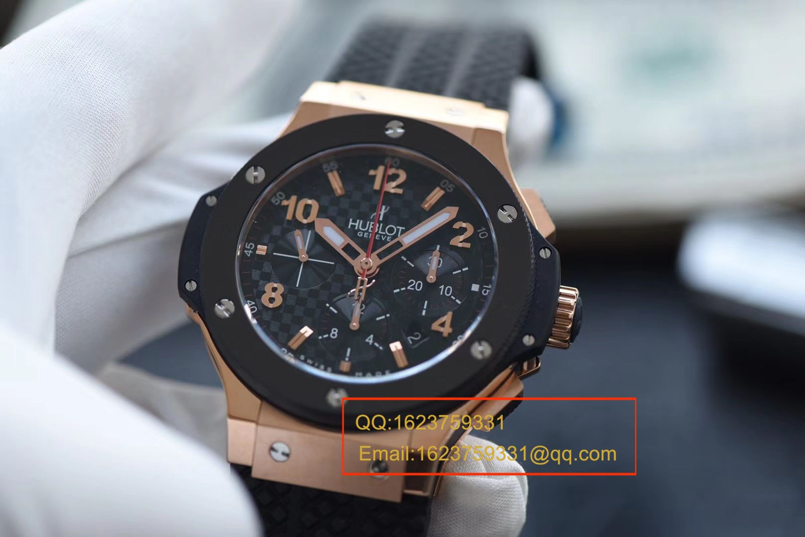 【视频评测】复刻表和正品表的区别？V6出品最高版本宇舶金壳陶瓷圈 市面最高版本，正品开模 / YB068