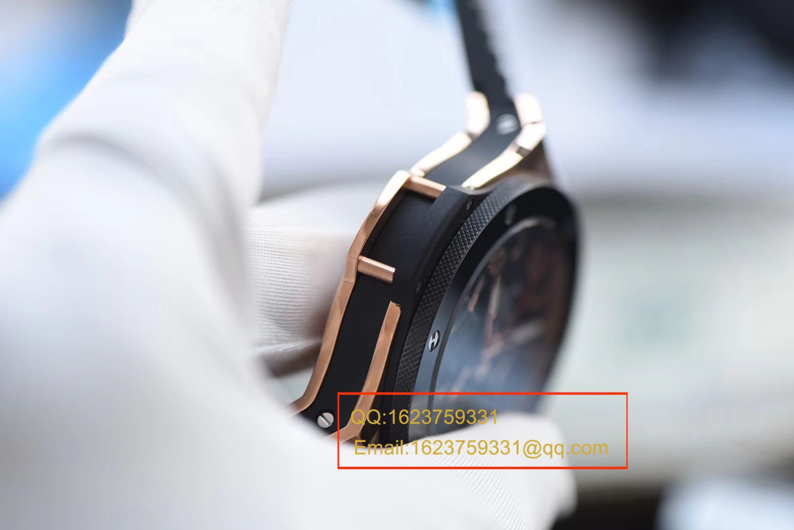 【视频评测】复刻表和正品表的区别？V6出品最高版本宇舶金壳陶瓷圈 市面最高版本，正品开模 / YB068