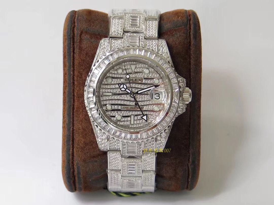 【劳力士复刻高仿表】劳力士格林尼治型II系列116769TBR-74779B腕表 / R322