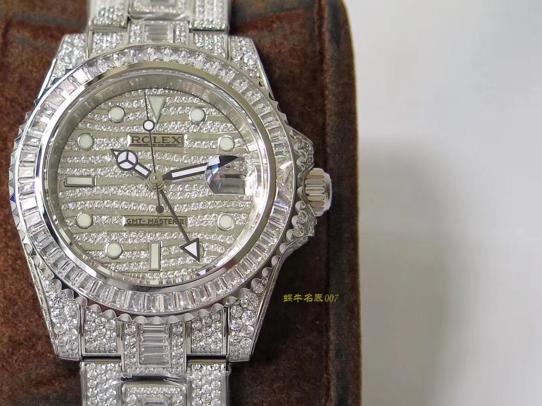 【劳力士复刻高仿表】劳力士格林尼治型II系列116769TBR-74779B腕表 / R322