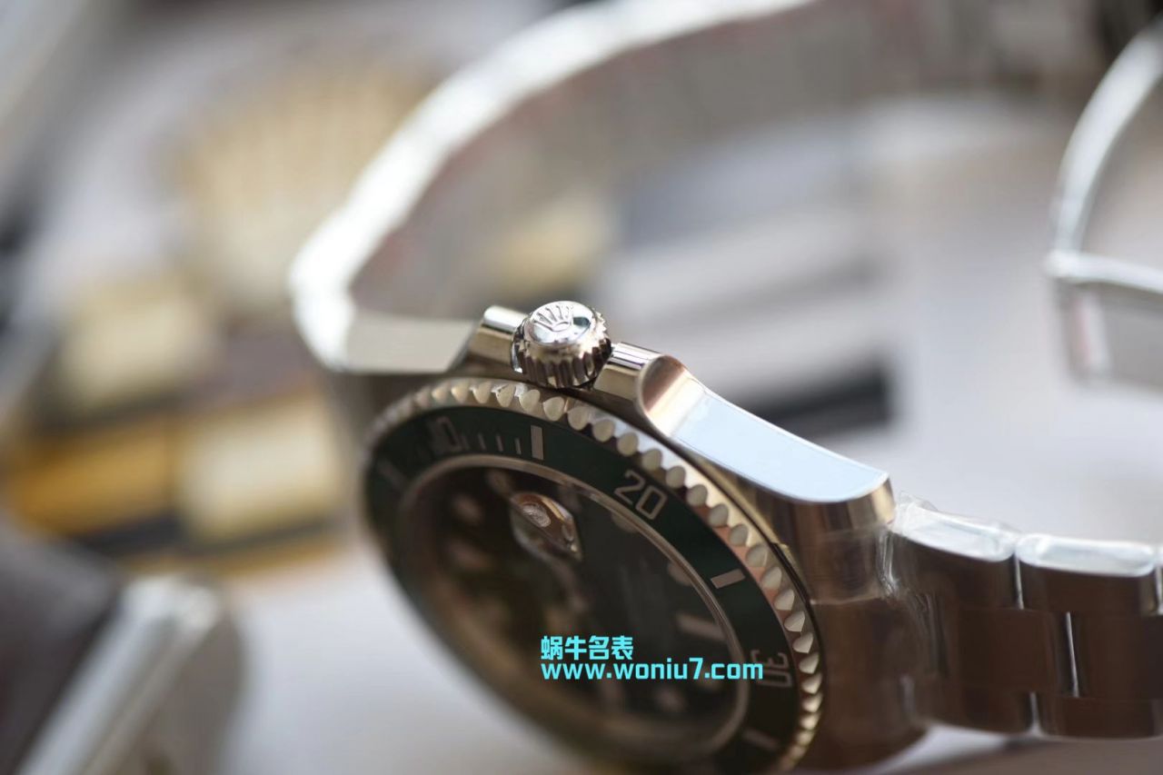 【哪里能买到好的瑞士复刻表】视频评测NOOB厂迄今为止最强ROLEX绿水鬼～V9版本黑水鬼 / FK07