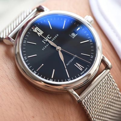 【顶级复刻版手表价格】视频评测IWC万国表柏涛菲诺顶级复刻高仿IW356506腕表