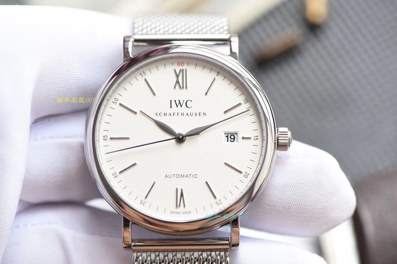 【顶级复刻版手表价格】视频评测IWC万国表柏涛菲诺顶级复刻高仿IW356506腕表 / WG358