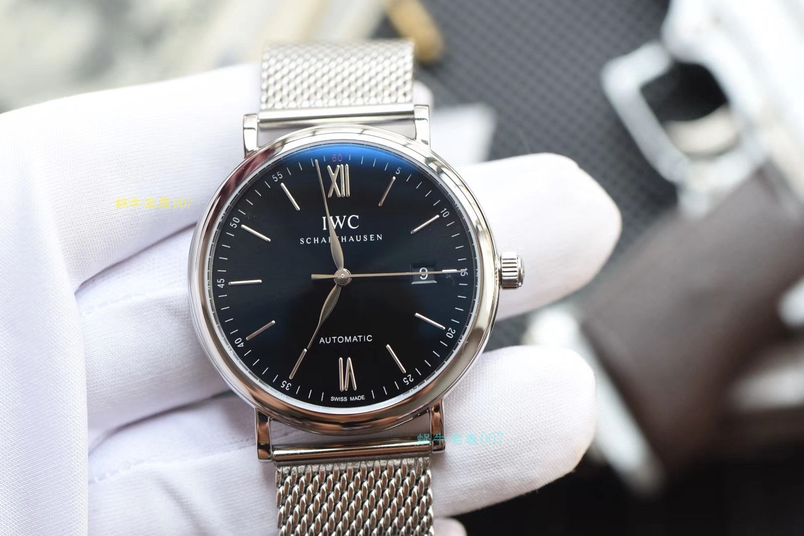 【顶级复刻版手表价格】视频评测IWC万国表柏涛菲诺顶级复刻高仿IW356506腕表 / WG358