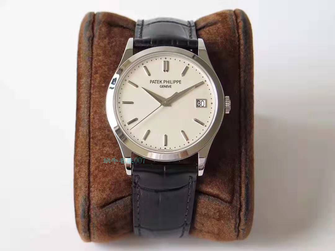 【手表复刻版是什么意思】ZF厂复刻高仿百达翡丽古典表系列5296G-010 白金腕表 / BD186