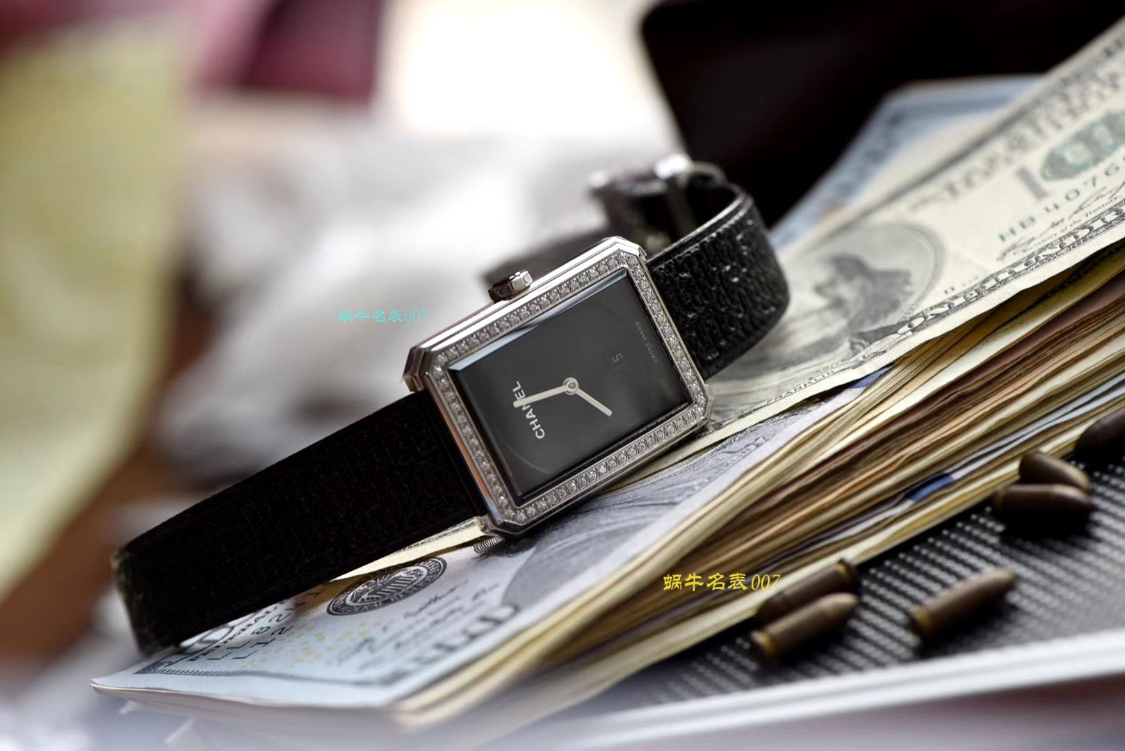 【复刻手表哪家好】香奈儿BOY · FRIEND系列BOY∙FRIEND TWEED女士腕表TWEED斜纹软呢钢带多面可选 / X51