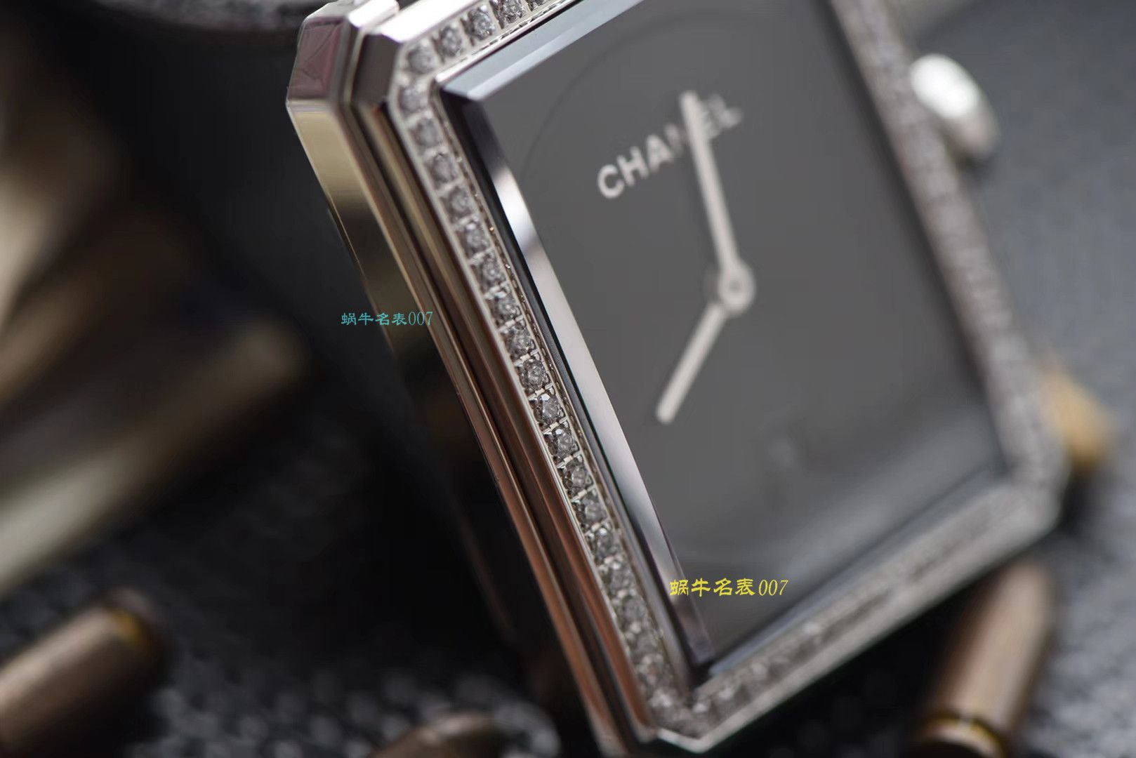 【复刻手表哪家好】香奈儿BOY · FRIEND系列BOY∙FRIEND TWEED女士腕表TWEED斜纹软呢钢带多面可选 / X51