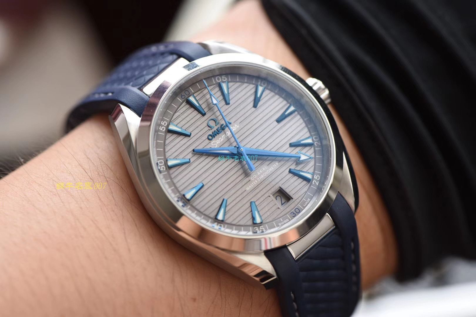 【欧米茄复刻表价格】视频评测3S厂欧米茄海马系列220.12.41.21.02.002，220.12.41.21.06.001等多面横纹腕表 / M387