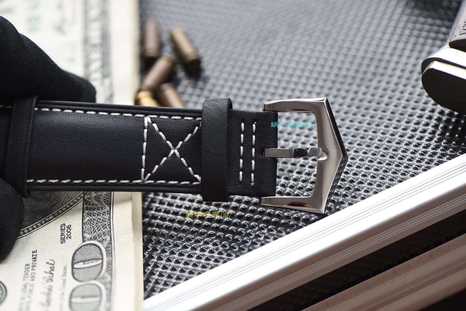 【视频评测百达翡丽复刻表,百达翡丽高仿表多少钱】PATEK PHILIPPE百达翡丽复杂功能计时系列5524G-001腕表 / JS201