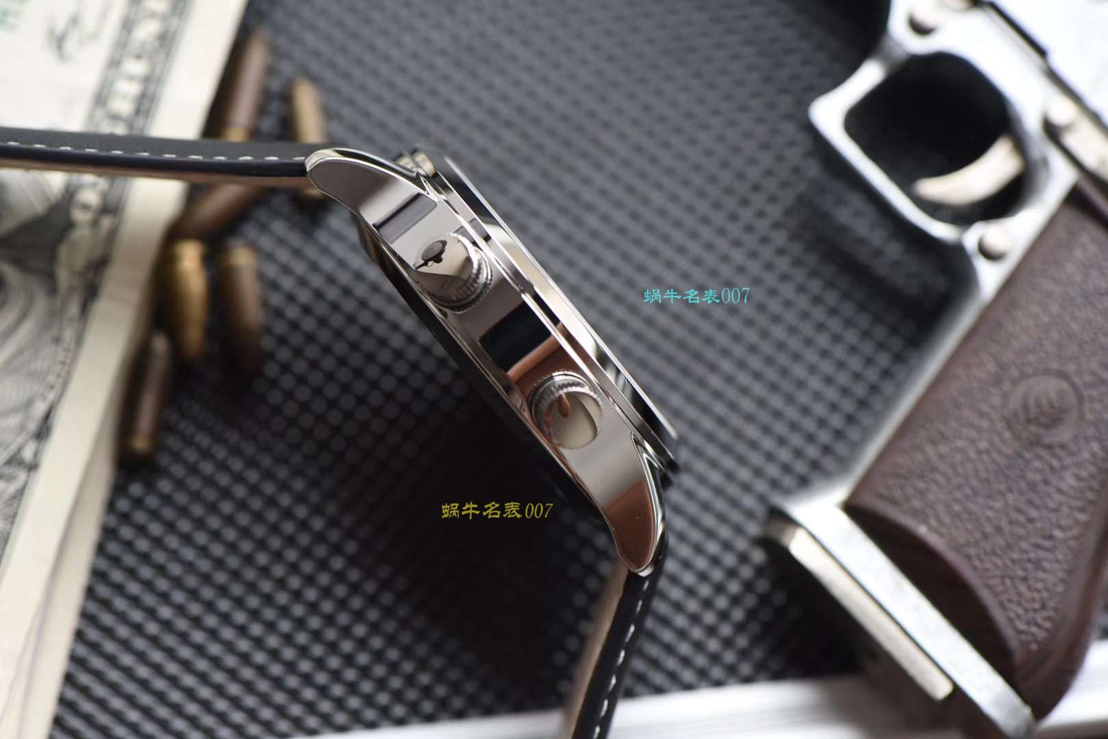 【视频评测百达翡丽复刻表,百达翡丽高仿表多少钱】PATEK PHILIPPE百达翡丽复杂功能计时系列5524G-001腕表 / JS201