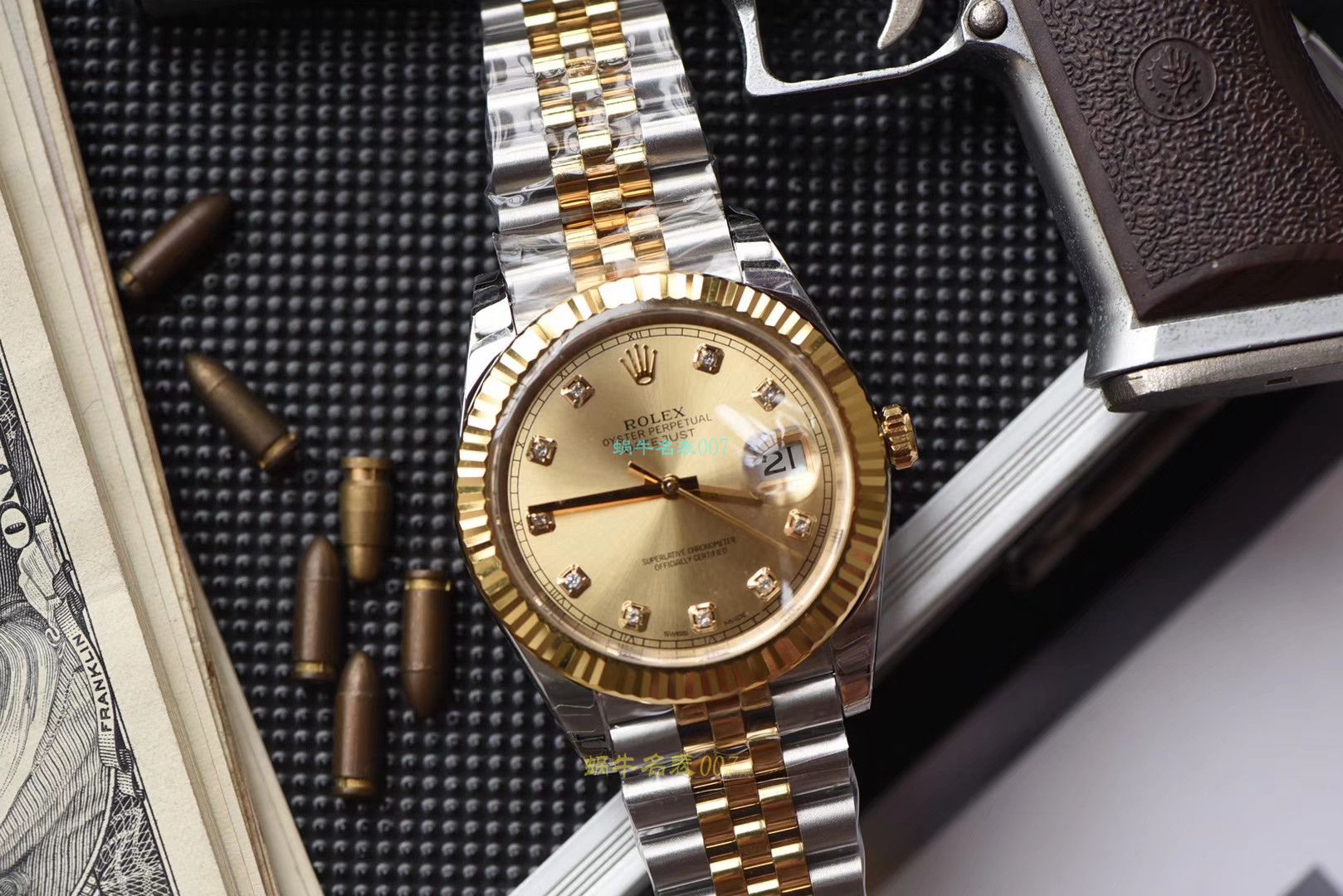 【仿劳力士机械表男表价格】视频评测DJ厂劳力士日志型高仿m126333-0016，m126333-0012，m126333-0010腕表 / R323