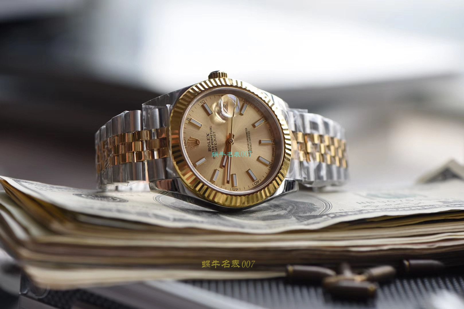 【仿劳力士机械表男表价格】视频评测DJ厂劳力士日志型高仿m126333-0016，m126333-0012，m126333-0010腕表 / R323