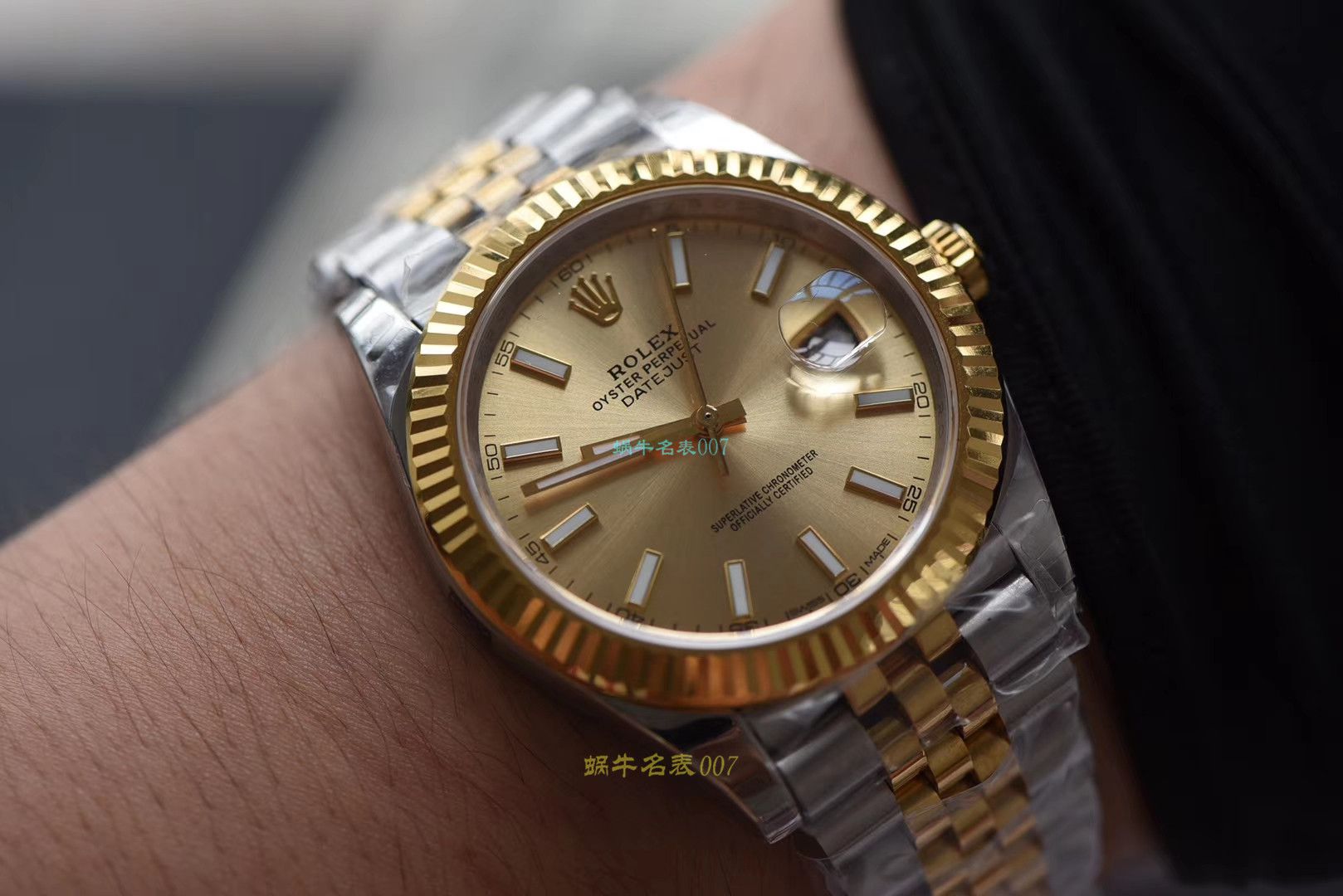 【仿劳力士机械表男表价格】视频评测DJ厂劳力士日志型高仿m126333-0016，m126333-0012，m126333-0010腕表 / R323