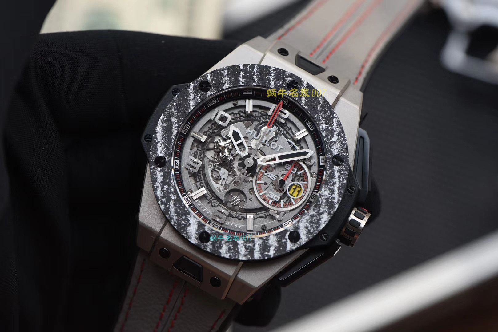 【视频评测v6厂官网手表】宇舶 FERRARI法拉利系列401.NJ.0123.VR腕表（手表复刻版是什么意思） / YB069