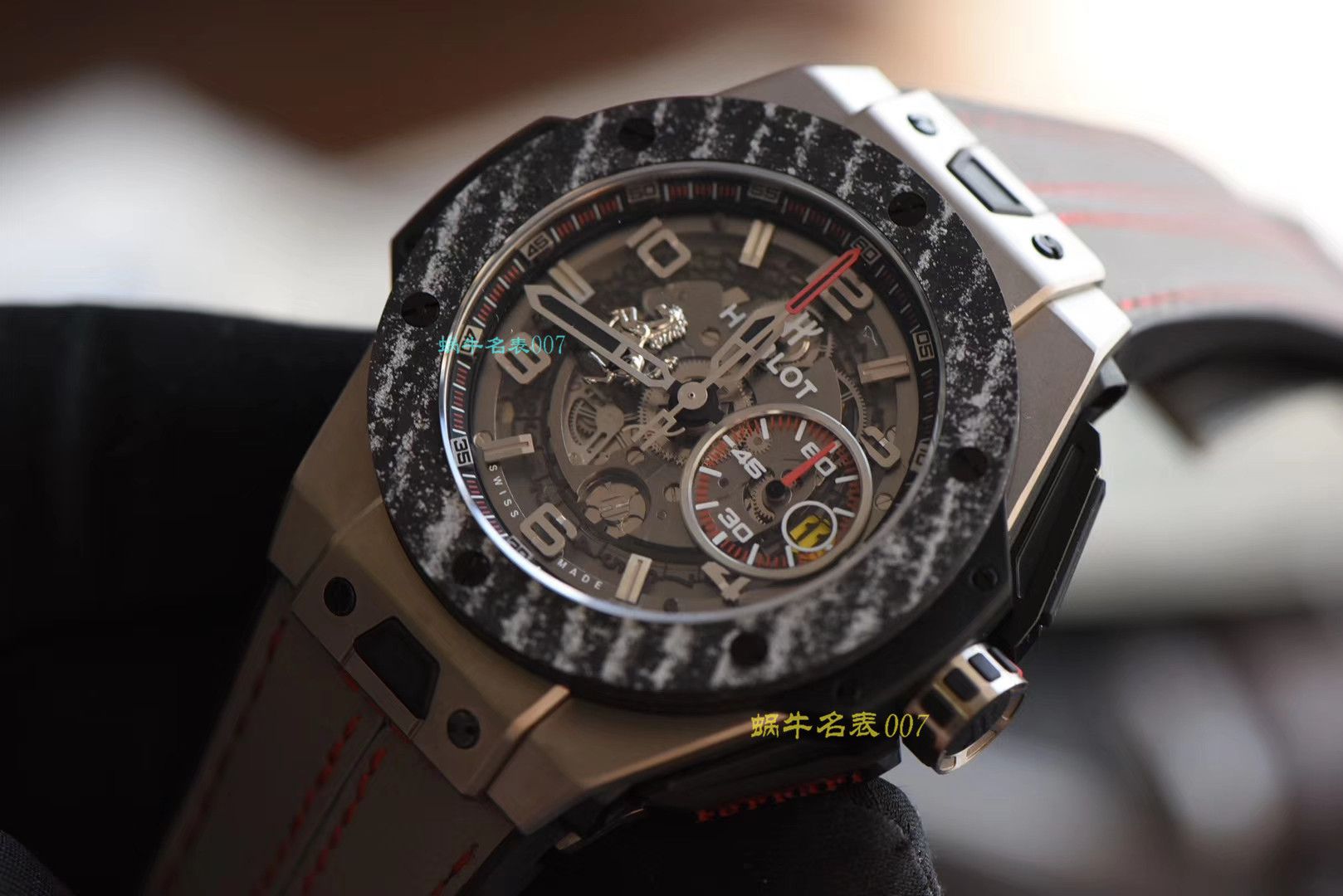 【视频评测v6厂官网手表】宇舶 FERRARI法拉利系列401.NJ.0123.VR腕表（手表复刻版是什么意思） / YB069