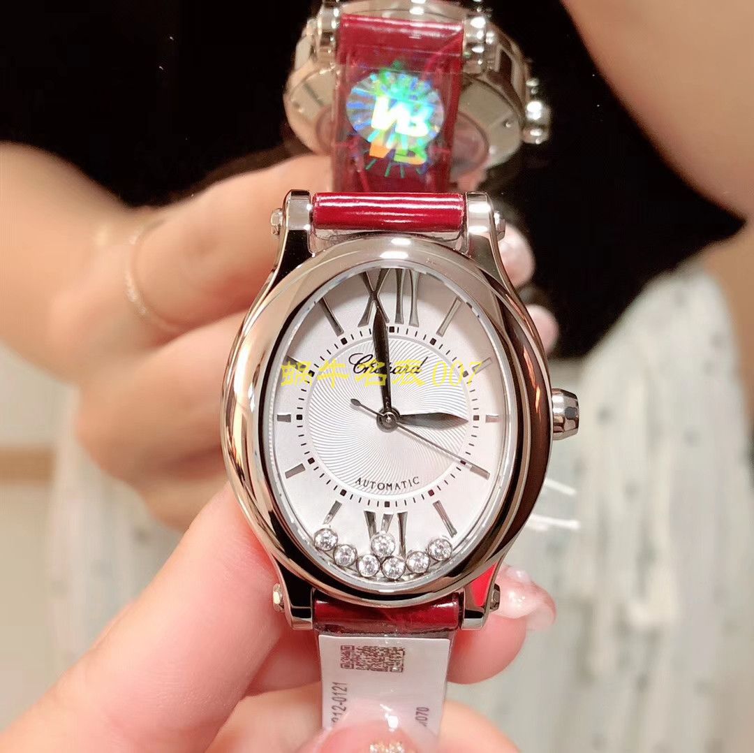 【萧邦快乐钻石手表复刻高仿表】萧邦HAPPY DIAMONDS系列275362-5001腕表女装 / XB018