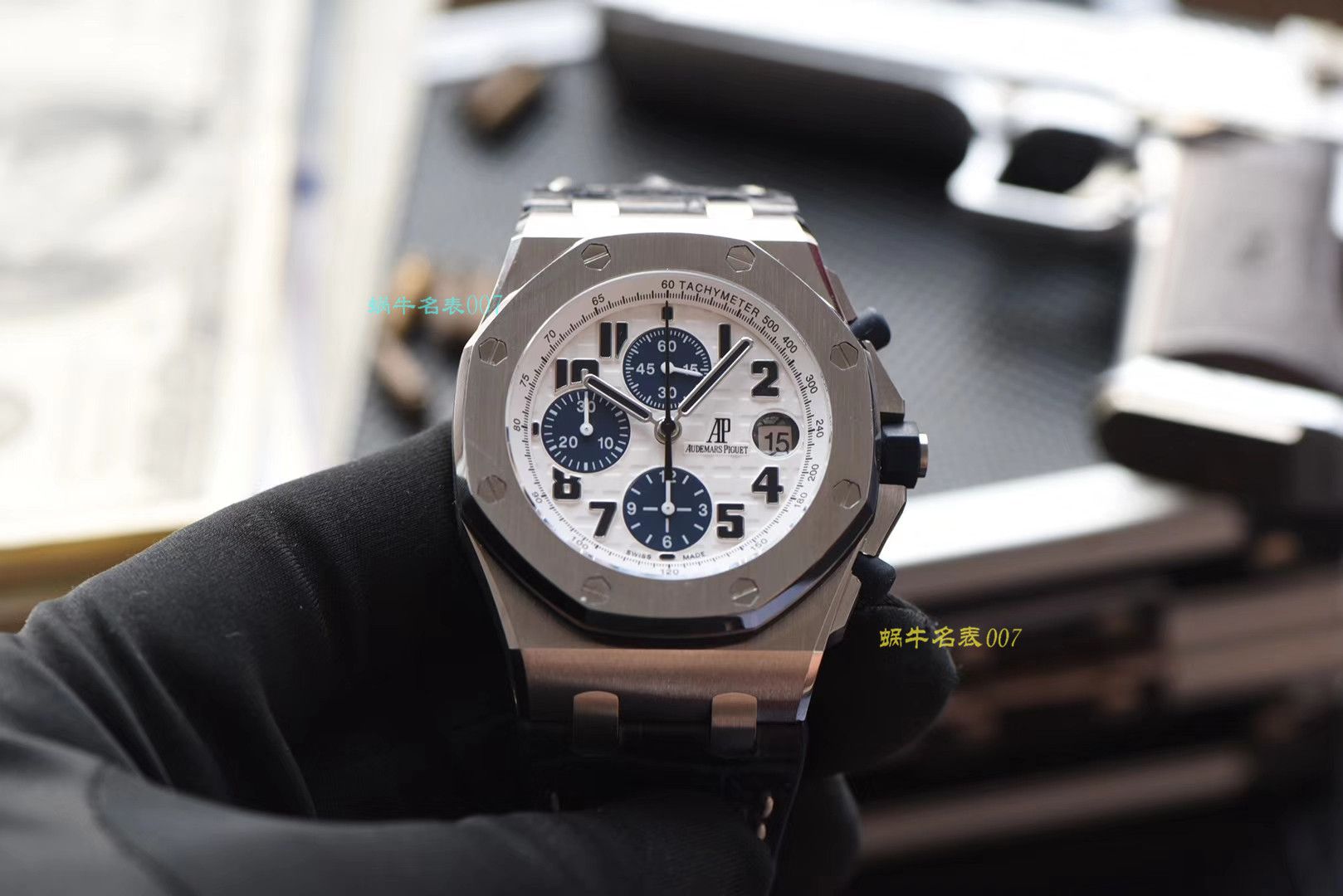 【JF厂超A高仿手表】爱彼皇家橡树离岸型系列代号海军26170ST.OO.D305CR.01腕表 / AP068