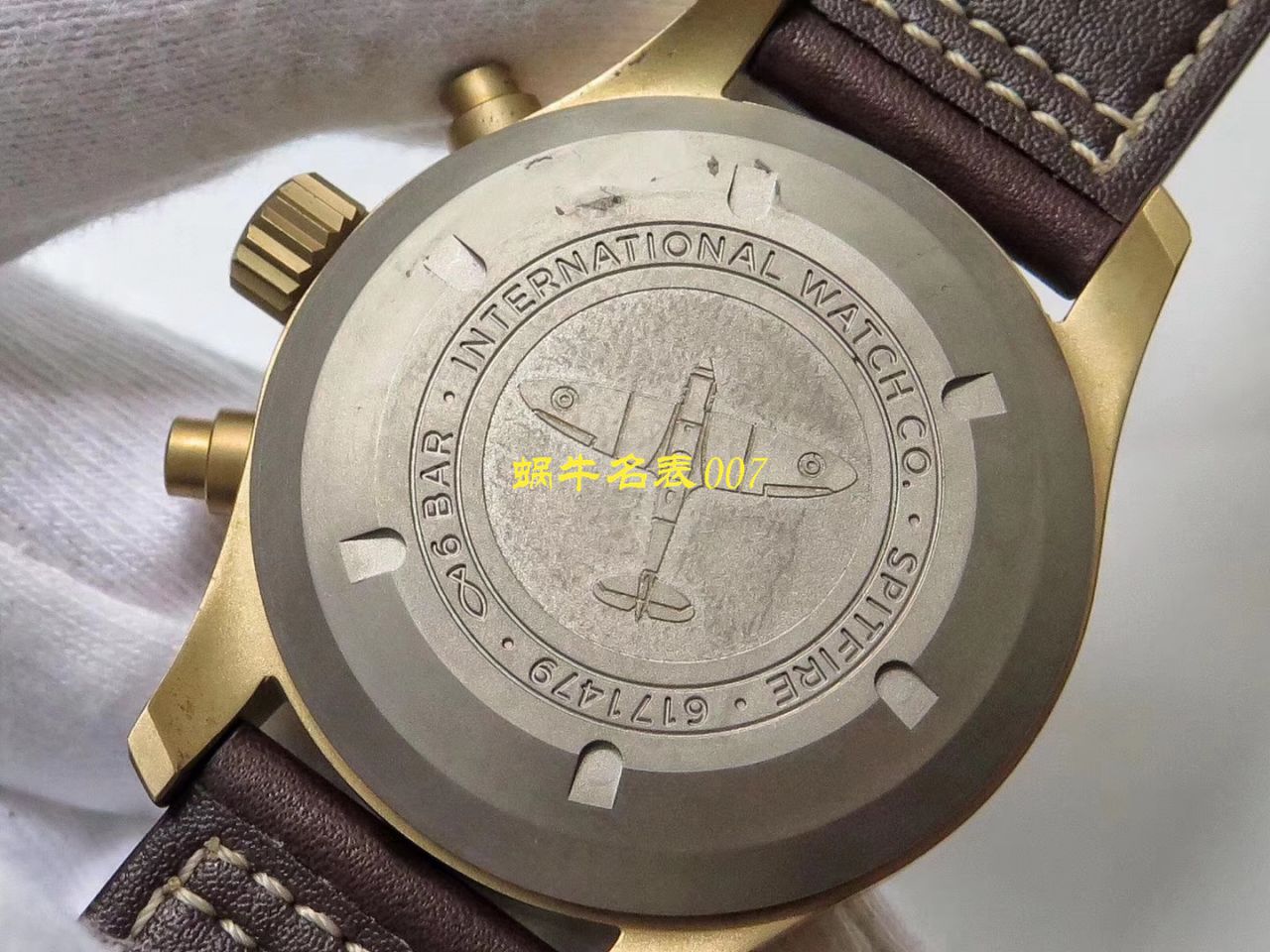 【ZF厂顶级IWC复刻表】万国表飞行员高仿IW387902腕表 / WG380