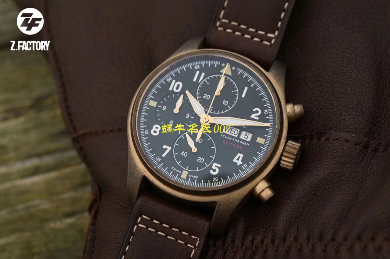 【ZF厂顶级IWC复刻表】万国表飞行员高仿IW387902腕表 / WG380