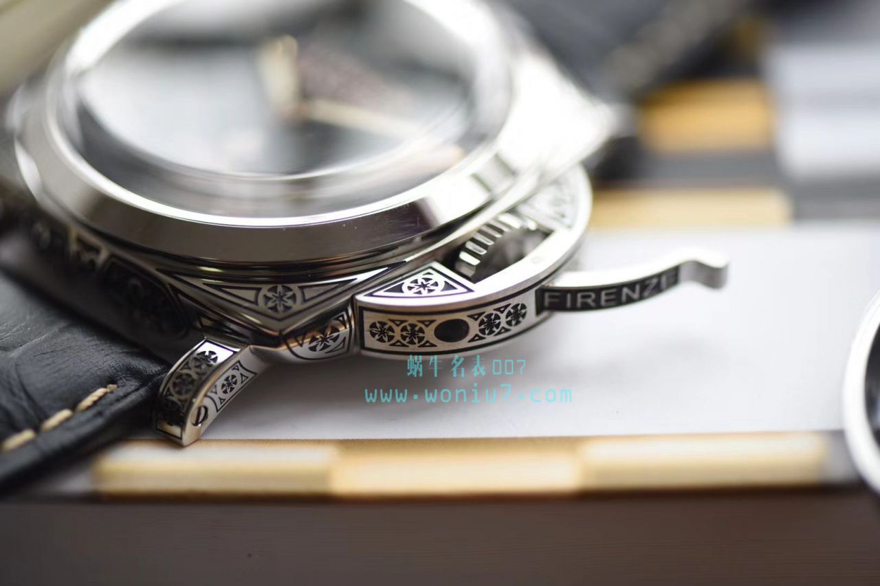 【视频评测V9厂Panerai复刻高仿手表】沛纳海LUMINOR系列 PAM00972 Firenze腕表 / V9PAM00972