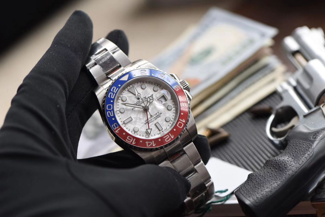 【DJ厂ROLEX复刻手高仿表】劳力士陨石表盘格林尼治型II系列m126719blro-0002腕表 / R362