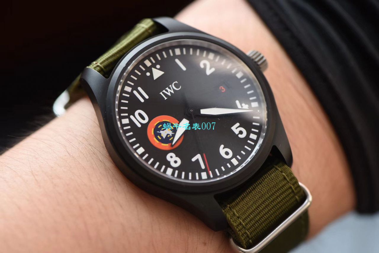 【M+万国复刻手表】IWC萬 國 IW32409 TOPGUN SFTI 高仿海軍空戰部隊飛行員特別紀念腕錶 / M379