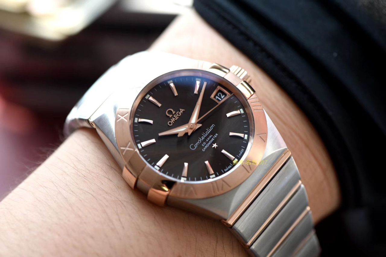 【VS厂顶级复刻手表】OMEGA欧米茄星座高仿123.20.38.21.02.001腕表 / M391