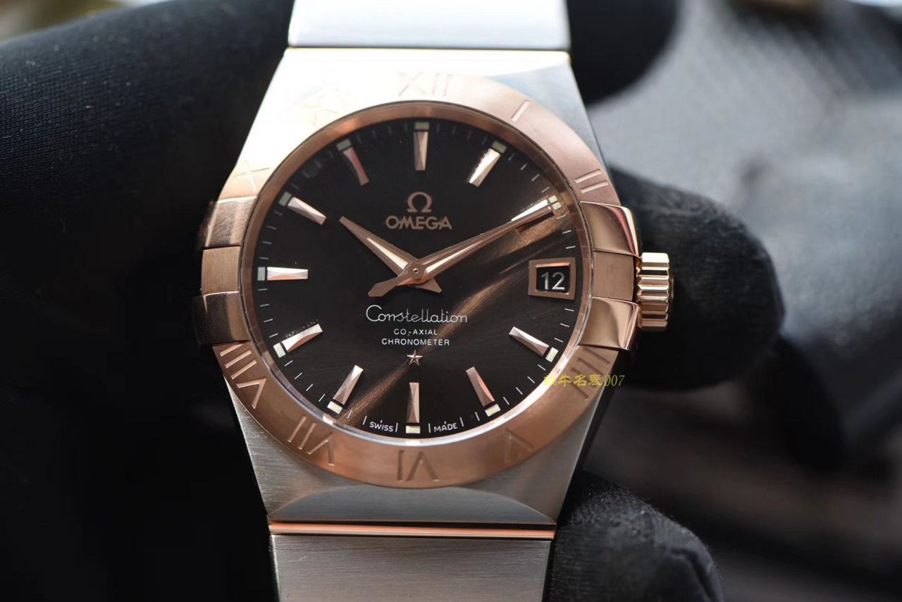 【VS厂复刻手表官网】欧米茄星座高仿123.20.38.21.13.001腕表 / M389