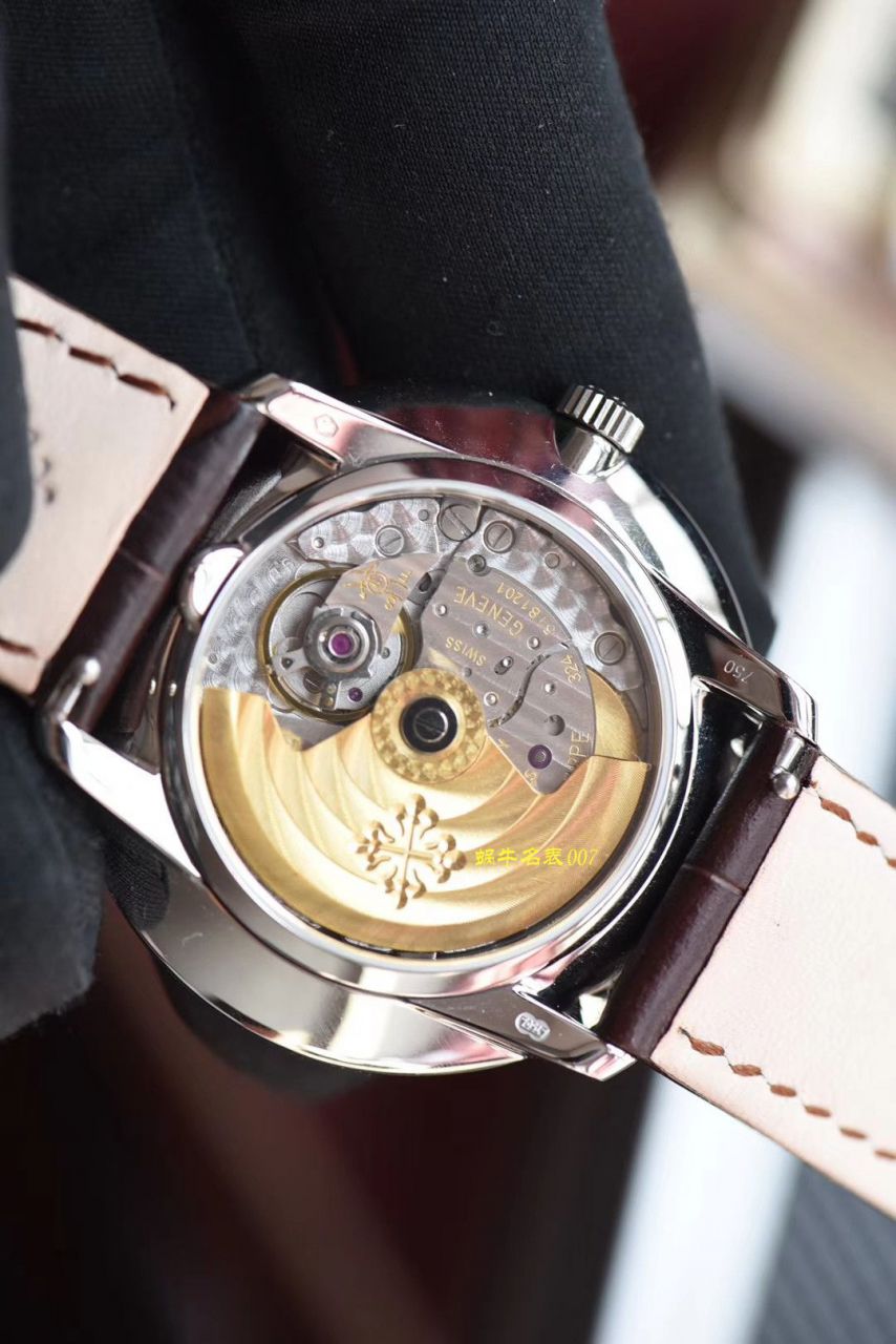 【TW厂Patek Philippe复刻高仿表】百达翡丽古典表系列5123R-001腕表 / BD271