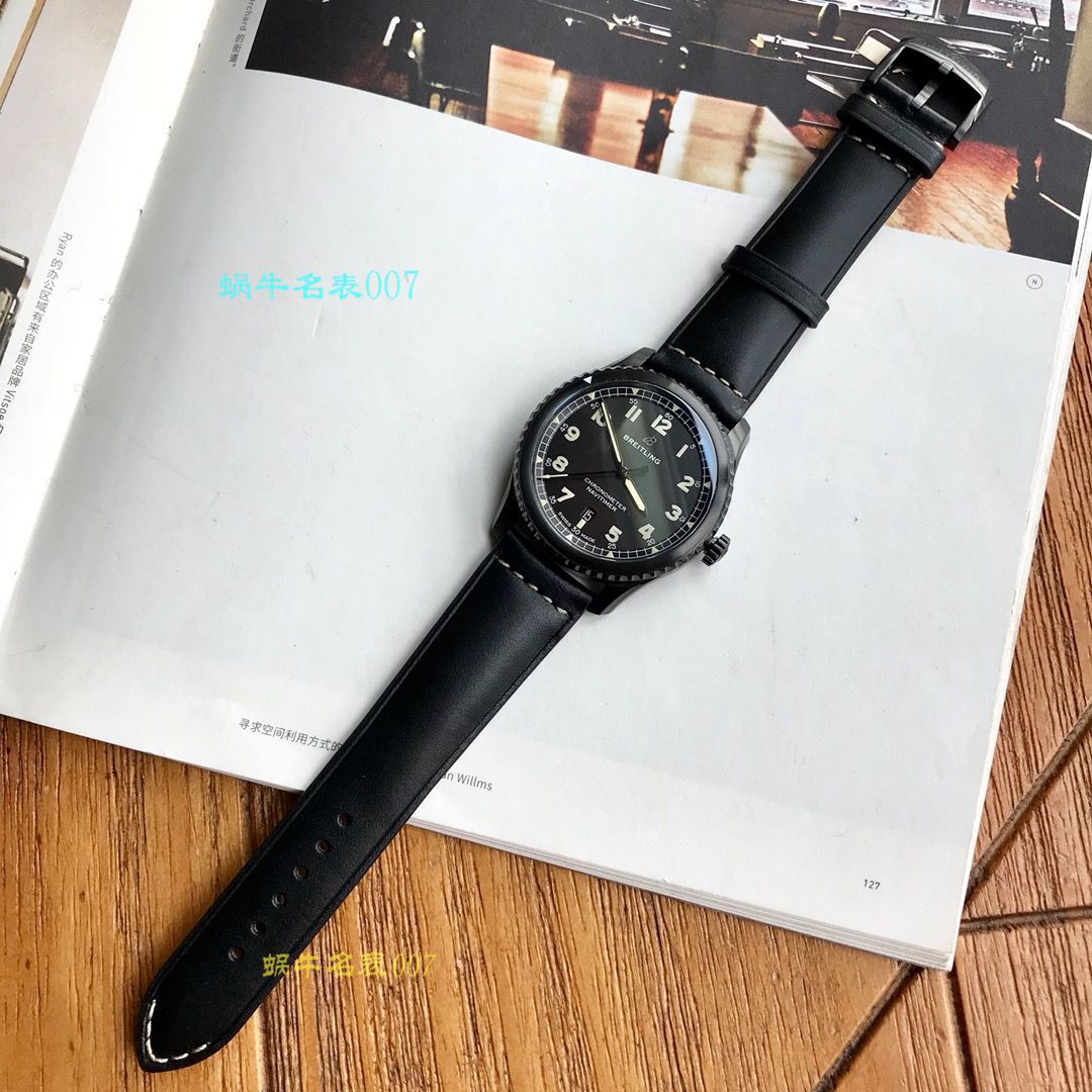 【渠道原单表】Breitling百年灵飞行员8系列M17314101B1X1腕表 / BL103