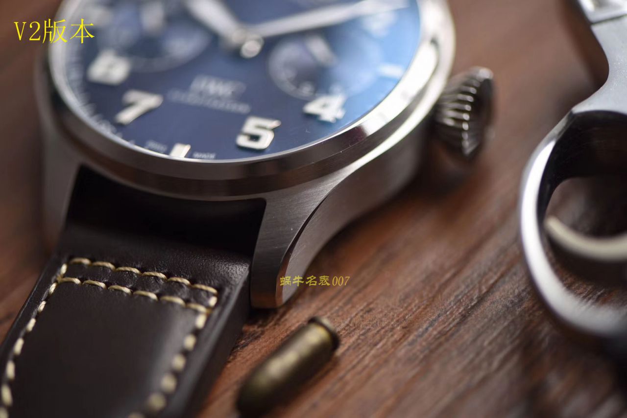 【视频评测YL厂万国 复刻表】IWC万国表飞行员高仿IW502703腕表(大型飞行员年历腕表“小王子”特别版) / WG376