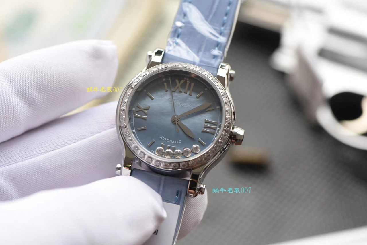 【NR厂广州买复刻表】萧邦高仿HAPPY DIAMONDS系列278573-3010小号30毫米女士腕表 / XB031