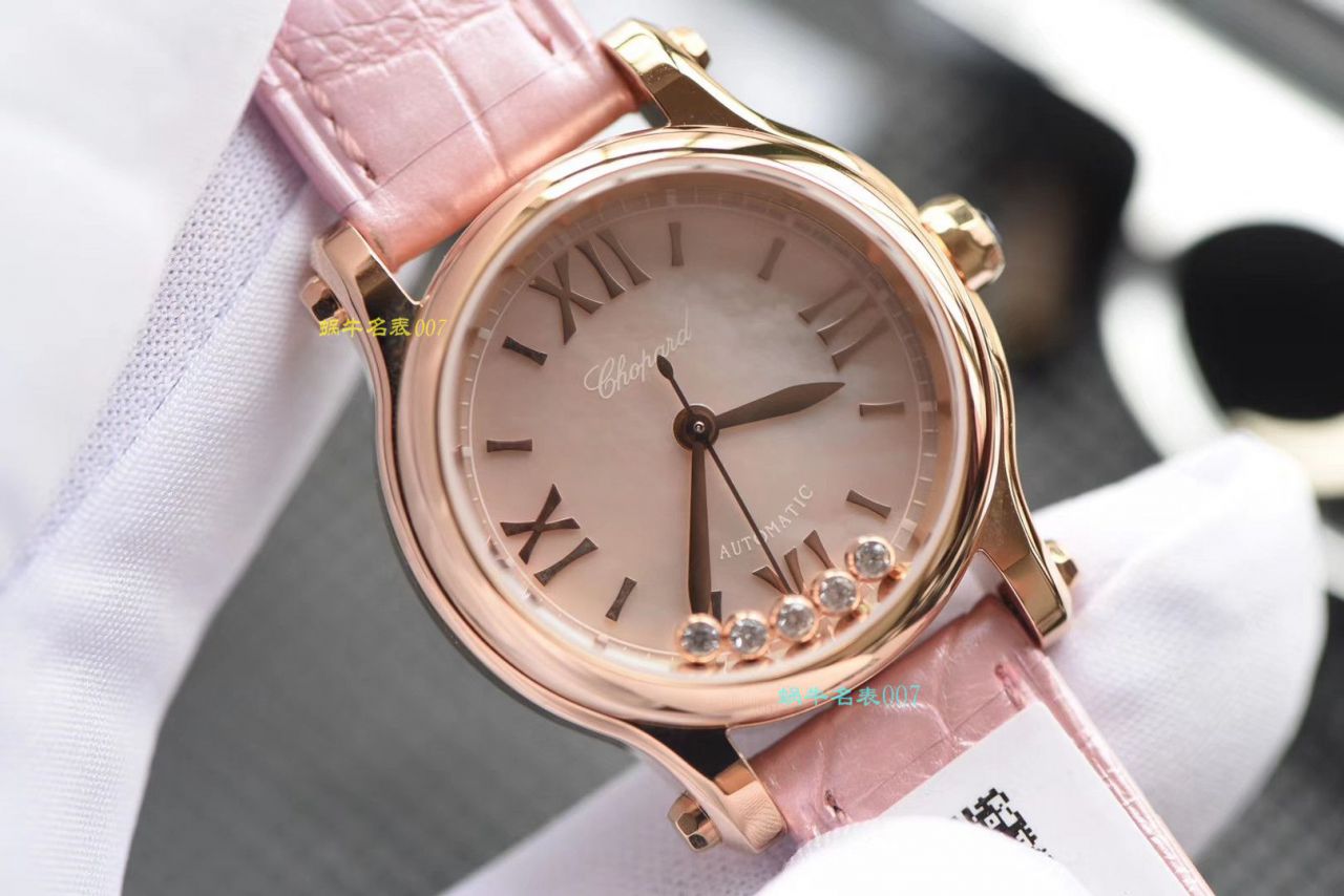 【NR厂复刻表能用几年】萧邦高仿HAPPY DIAMONDS系列278573-6011小号30毫米女腕表 / XB029