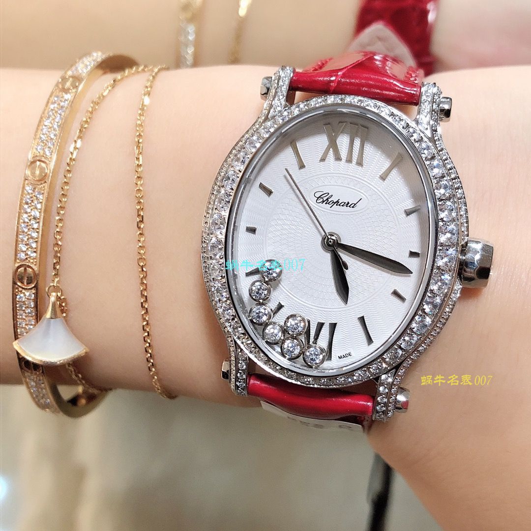 【萧邦顶级高仿表价格吧】萧邦HAPPY DIAMONDS系列275362-5003腕表 / XB023