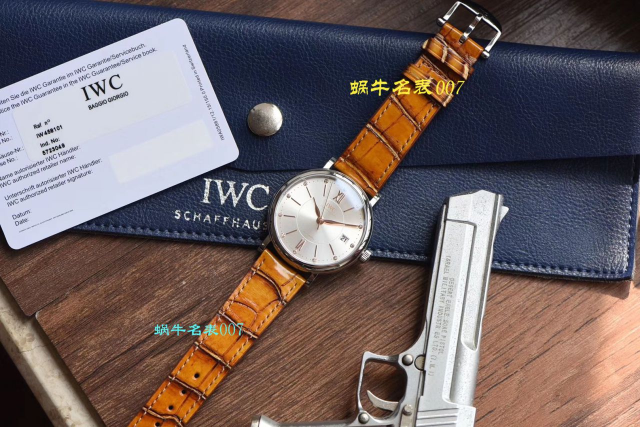 【M+厂顶级复刻高仿手表】IWC万国表柏涛菲诺系列IW458116、IW458101女士腕表 / WG373