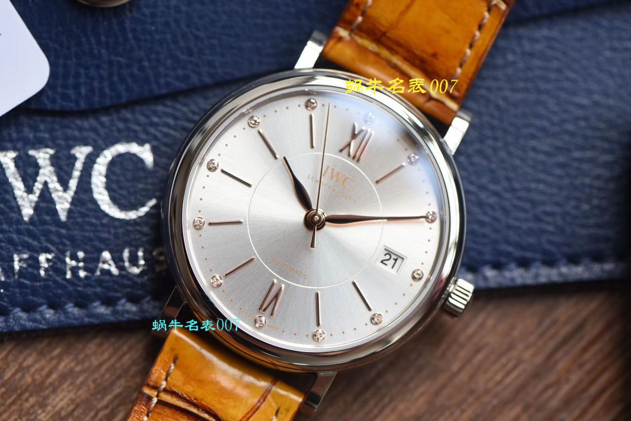 【M+厂顶级复刻高仿手表】IWC万国表柏涛菲诺系列IW458116、IW458101女士腕表 / WG373