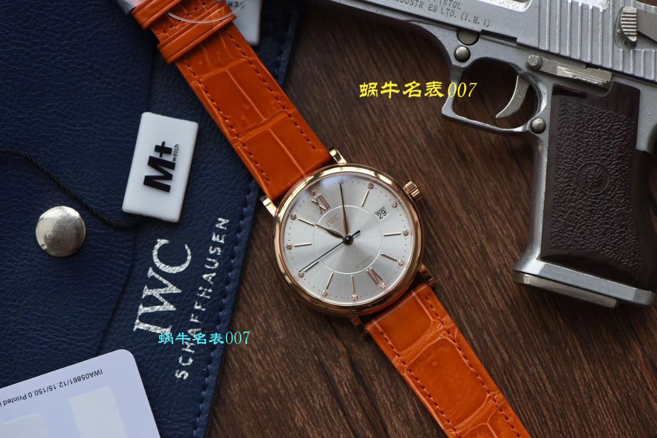 【M+厂顶级复刻高仿手表】IWC万国表柏涛菲诺系列IW458116、IW458101女士腕表 / WG373