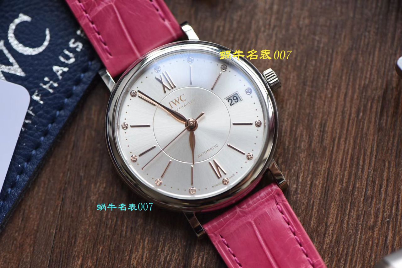 【M+厂顶级复刻高仿手表】IWC万国表柏涛菲诺系列IW458116、IW458101女士腕表 / WG373