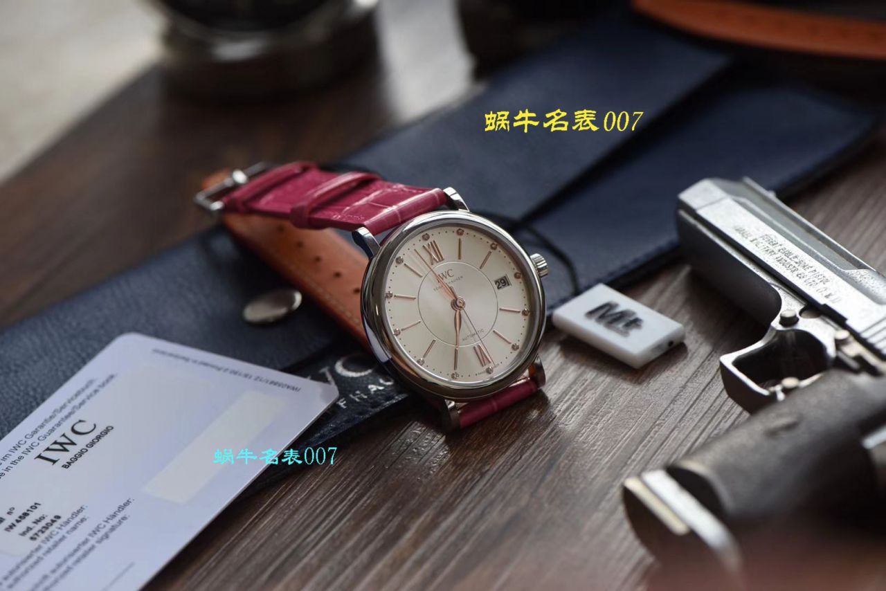 【M+厂顶级复刻高仿手表】IWC万国表柏涛菲诺系列IW458116、IW458101女士腕表 / WG373