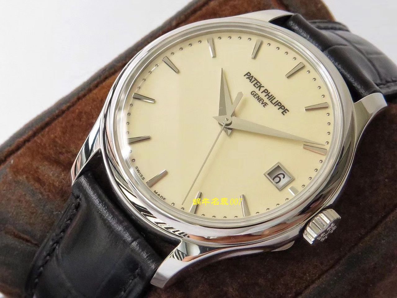 【ZF厂百达翡丽高仿表多少钱】百达翡丽古典表系列5227G-001腕表 / BD268