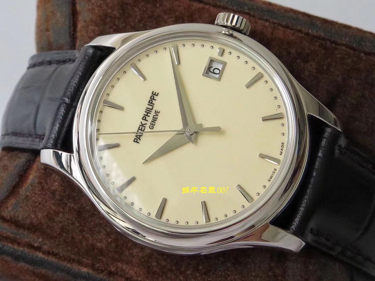 【ZF厂百达翡丽高仿表多少钱】百达翡丽古典表系列5227G-001腕表 / BD268