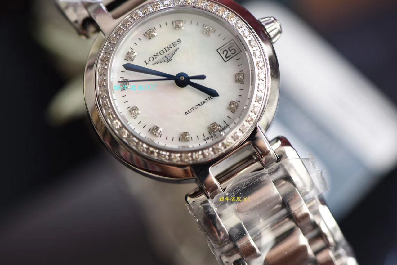 【原单真钻原装机芯机械女表】浪琴优雅PRIMALUNA心月系列L8.111.0.87.6腕表 / L112