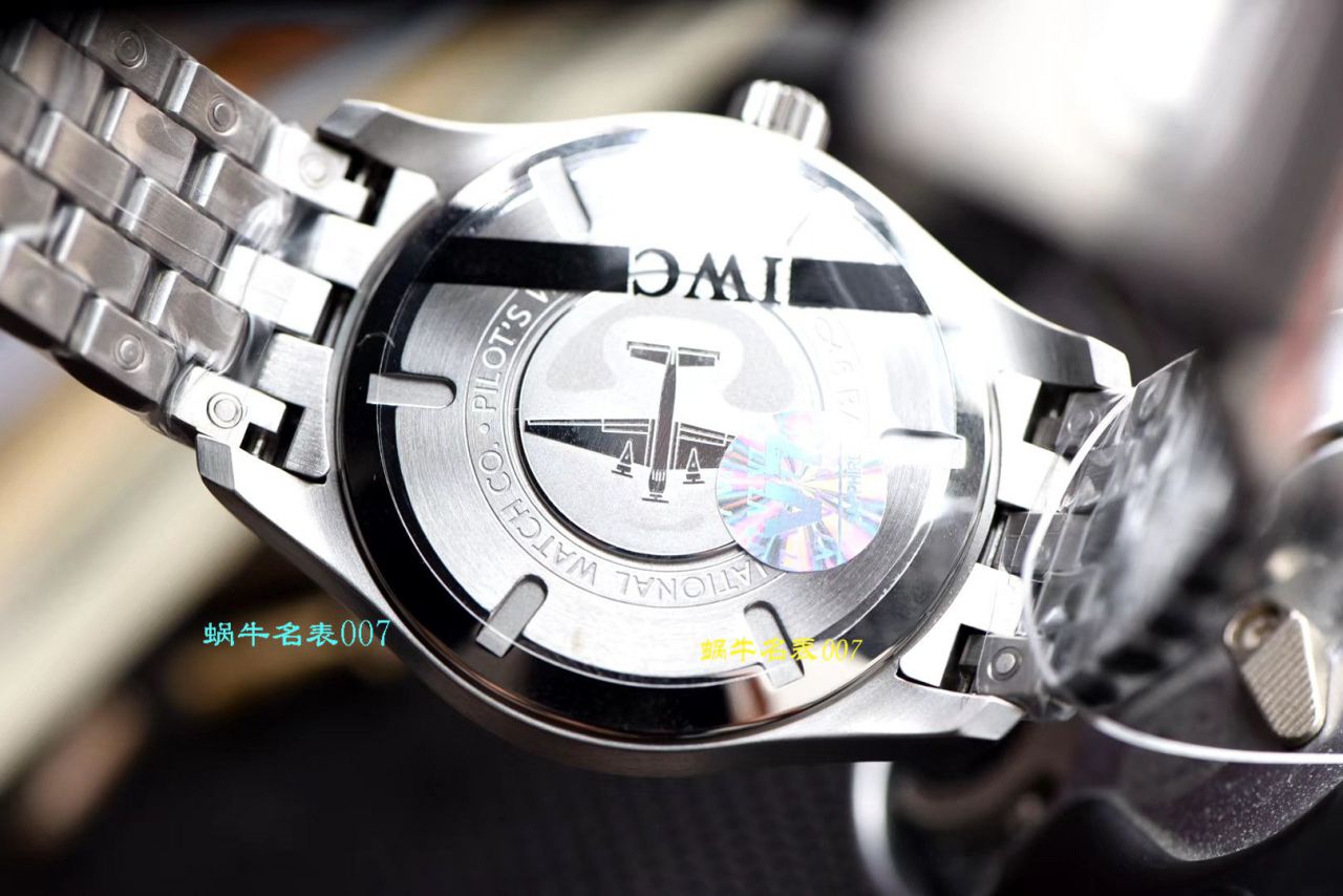【视频评测V7厂马克十八】IWC万国表飞行员超A高仿IW327011腕表（复刻表哪款仿得最真） / WG371
