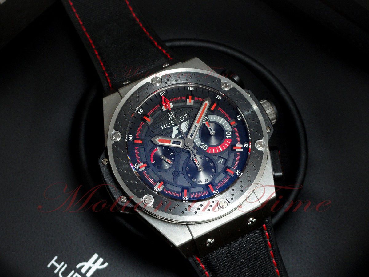 【视频评测V6厂宇舶仿表】Hublot  King Power F1 Zirconium 703.ZM.1123.NR限量版腕表 / YB071