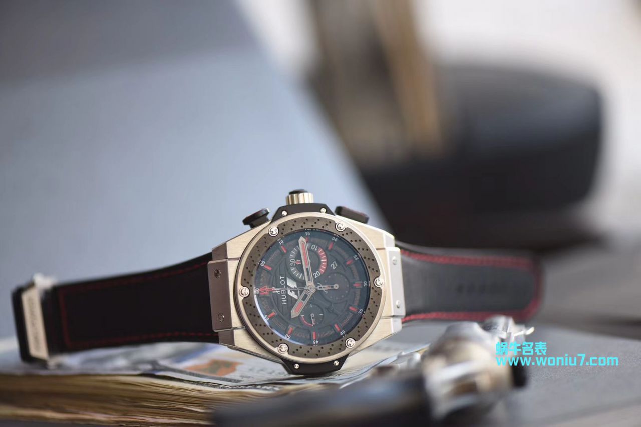 【视频评测V6厂宇舶仿表】Hublot  King Power F1 Zirconium 703.ZM.1123.NR限量版腕表 / YB071