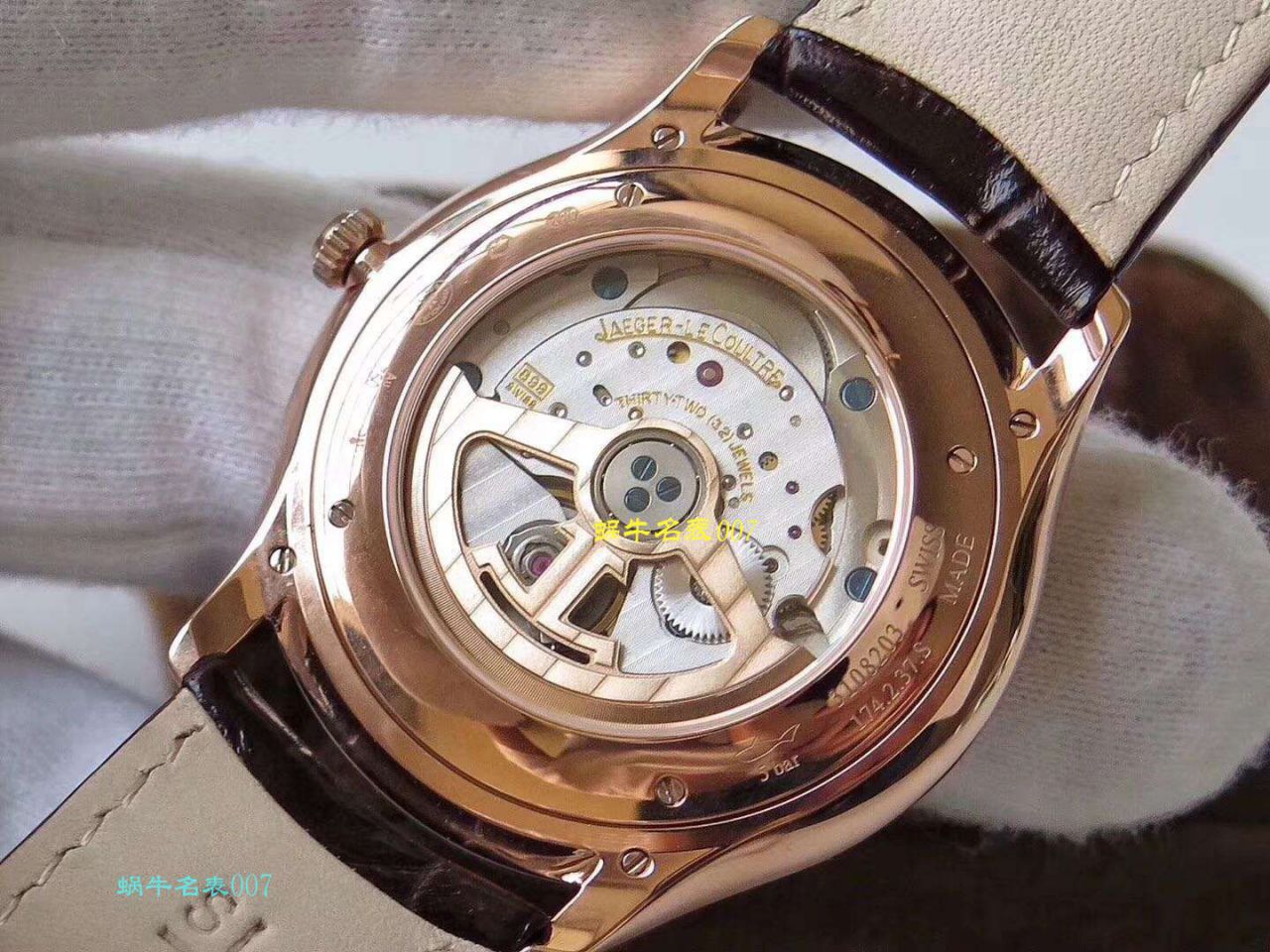 ZF厂超薄臻品【极简主义 超薄设计】复刻高仿手表厂家积家Jaeger-LeCoultre MASTER ULTRA THIN超薄大师系列腕表系列 / JJ138