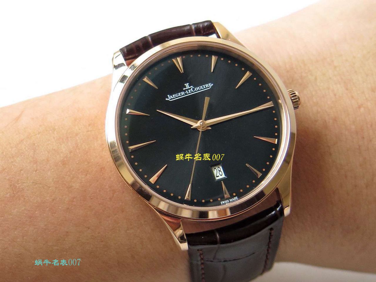 ZF厂超薄臻品【极简主义 超薄设计】复刻高仿手表厂家积家Jaeger-LeCoultre MASTER ULTRA THIN超薄大师系列腕表系列 / JJ138