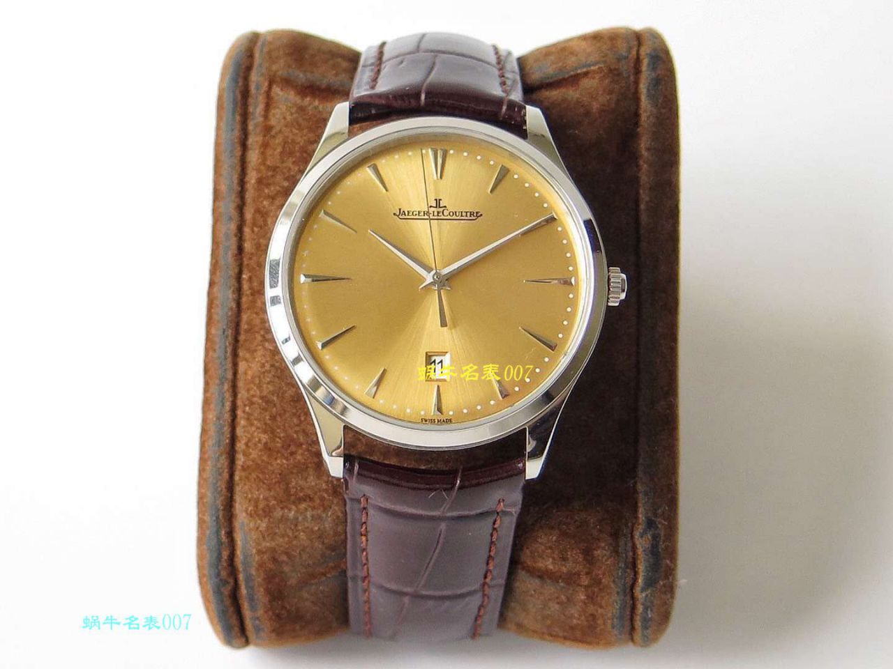 ZF厂超薄臻品【极简主义 超薄设计】复刻高仿手表厂家积家Jaeger-LeCoultre MASTER ULTRA THIN超薄大师系列腕表系列 / JJ138